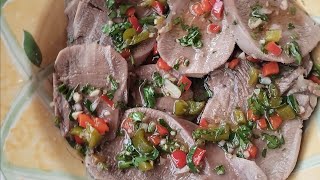 LENGUA A LA VINAGRETA!!! # Comida Navideña