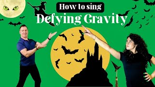 How to sing "Defying Gravity" - Jeff Alani Stanfill - vocal coach