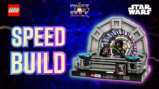 Ultimate Speed Build: LEGO Star Wars Emperor's Throne Room 75352 in 4 Minutes!