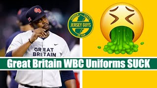 Great Britain World Baseball Classic Uniforms SUCK