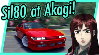 Sil80 vs Akagi! (Eurobeat and RAW SR20DET Sound)