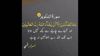 Quran Pak #urdushayari #besttruelineshayari #besttwolinespoetry #hearttouchingwordsstat