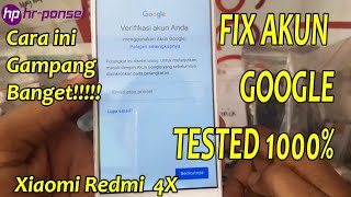 BYPASS ACCOUNT GOOGLE XIAOMI REDMI 4X TESTED 1000% |  FIX MIUI 9