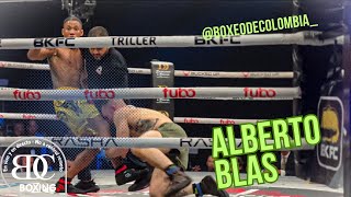 Alberto “El Indio” Blas se corona campeón de bareknuckle al derrotar a su oponente en un asalto