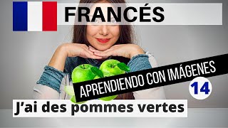 Aprender francés es fácil para principiantes 14 | Aprende francés rápidamente con imágenes