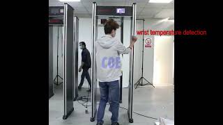 Automatic Temperature Measuring Gate