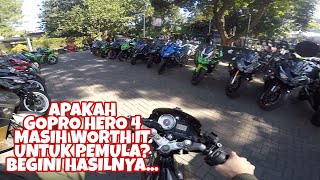 Tanpa Edit! GoPro Hero 4 Di Motovlog Satria FU