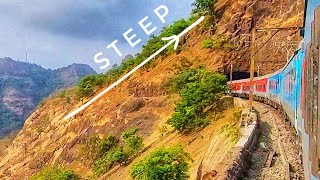 Mumbai to Pune onboard Indian Railways, ride on the Khandala Ghat