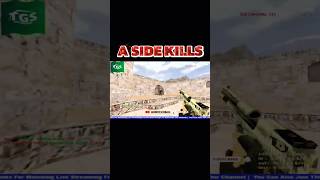 A Side Kills #shorts #counterstrike #cs16 #gaming