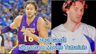 Paul Gasul Signature Moves Tuturials, Face Up, Spin Moves, Running Hook Tuturials