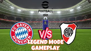 EFOOTBALL 2024 LEGEND MODE GAMEPLAY || #efootball2024