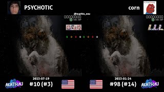 PSYCHOTIC vs corn | Acathexis - Stillborn  Isolate [Abomination] +HDDTRX