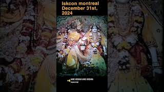 Iskcon montreal December 31st, 2024