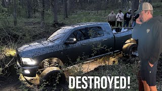 I Buried My Megacab Cummins In A Creek!