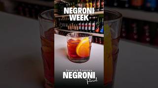 Negroni: Tercer Cóctel de la Semana del Negroni 🥃 Tutorial Bartender #NegroniWeek 🍊 #Clips