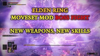 Elden Ring Moveset Mod Boss Fight, Godrick the Grafted 2nd, NG, Str & Int Weapons