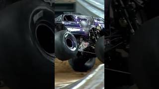 MOHAWK WARRIOR 2Wheel In Air In Monster Jam 😱##thar #scorpio #viral #shorts