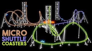 3 Micro Shuttle Coasters | No Limits 2