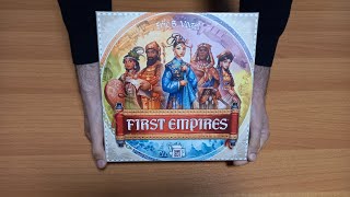 Unboxing di First Empires