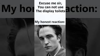 My honest reaction