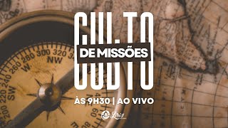 CULTO DE MISSÕES | 27.08.23 | 9H30