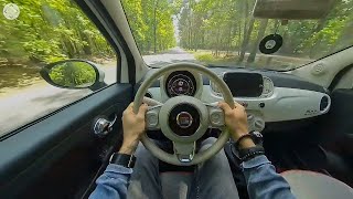 Fiat 500 Lounge 1.2 69KM | POV Onboard Drive 3D VR 180 4K