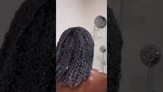 Natural Hair Wash Day #washday #3c #4a #naturalhair #noheatdamage