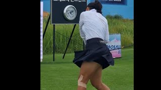 [Golf] 상중클래스 홍정민프로(22세) 리슈잉프로(21세) 신다인프로(23세) 1R 10H 티샷 팔로우뷰