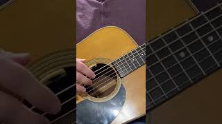 What baritone strings sound like on a regular acoustic guitar