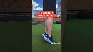 What YOU need to know about second class lever systems in preparation for YOUR GCSE PE EXAM! ✅ #fyp