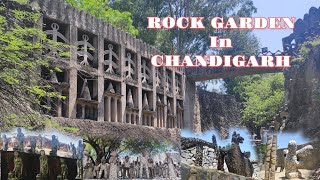 Rock garden in Chandigarh | Nek Chand Garden or Art gallery| tourist attraction place in Chandigarh