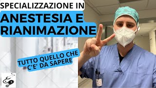 ANESTESIA E RIANIMAZIONE - QUELLO CHE NESSUNO TI HA MAI DETTO || med pages