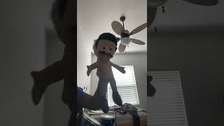 Chef Puppet reacts to pineapple pizza man