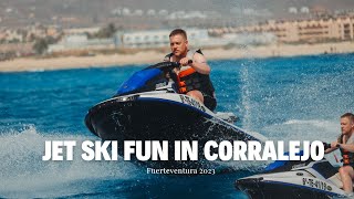 Jet Ski Adventure in Corralejo Fuerteventura - Waves and Smoothies