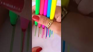 👗DRESS COLORING 🎀 - ELBİSE BOYAMA #art #drawing #shorts #shortvideo #satisfying #fyp #challenge #diy