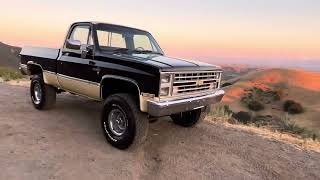 1985 Chevy K10 Silverado WALKAROUND