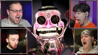 Реакция Летсплейщиков на Музыкального Парня в FNAF Security Breach