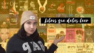 LIBROS QUE DEBES LEER