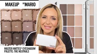 Mario MasterMatte Neutrals!  YOUR NEW FAVE neutral palette?  SWATCHED, COMPARED, REVIEWED & APPLIED