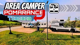 AREA SOSTA CAMPER a Pomarance (PI) Toscana