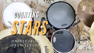 Counting Stars - Drum Grade 1 Lesson - OneRepublic