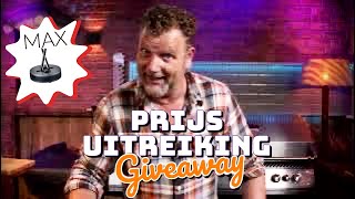 Prijsuitreiking winnaar Giveaway!