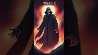 The "evil prevails when the good do nothing" bible verse James 4:17