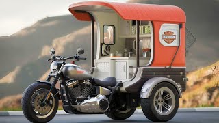 "First Look: The 2025 Harley Davidson Mobile Home Trike – The Ultimate Adventure Machine!"