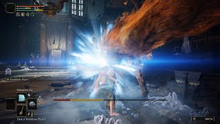 Elden Ring Moveset Mod Boss Fight, Red Wolf of Radagon, Int Scaling 'S' Colossal Sword?