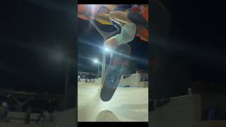 SWITCH frontside flip on death lens #skateboarding #shorts