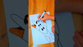 Як намалювати легко і швидко жирафу #жираф #ideas #giraffe #drawing #fypyoutube #diy #howtomake