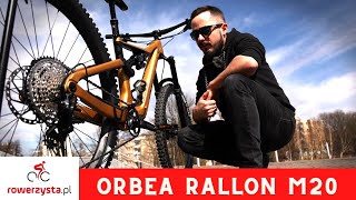 ORBEA RALLON M20 - karbonowe enduro na zawieszeniu FOX🔥