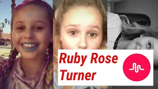 RUBYROSETURNER Best Musical.ly Compilation