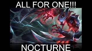 CHILLIN7 as Nocturne in ALL for ONE!!!